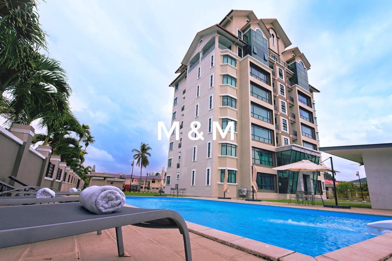 Aa Residen Luxury Condo Homestay 18Mins Walk Tanjung Aru Beach & Golf Course, Not Beach Side Resort Кота-Кинабалу Экстерьер фото